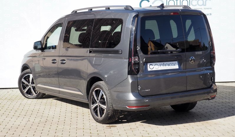 VOLKSWAGEN Caddy Maxi 2,0 Tdi 122 DSG Style, 7 places  + Toit pano. + Options  – Garantie 12 mois.