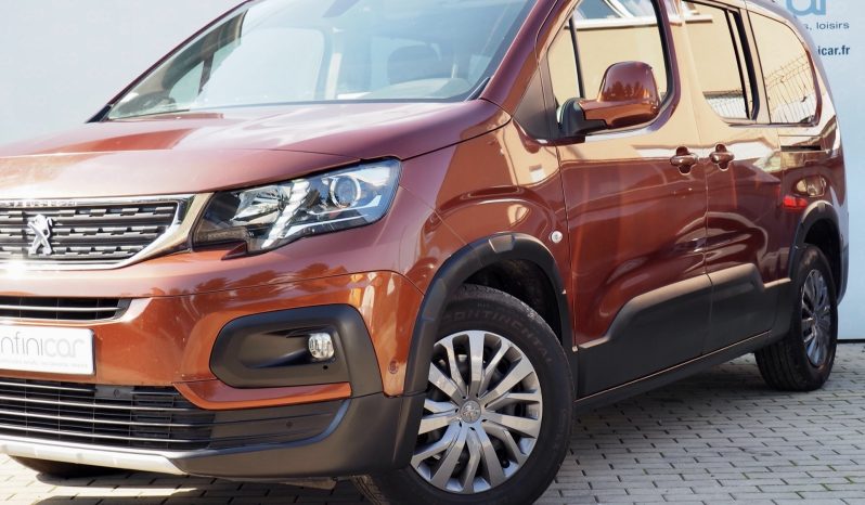 Peugeot Rifter Long XL Hdi 130 EAT8 Allure Pack – 7 places  + Caméra + Régulateur adaptatif + Options, 1ère Main – Garantie 12 mois.