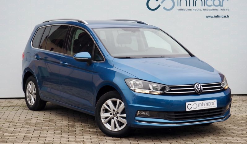 VOLKSWAGEN Touran 1,5 Tsi 150 Evo DSG Carat, 7 places  + Options  – Garantie 12 mois.