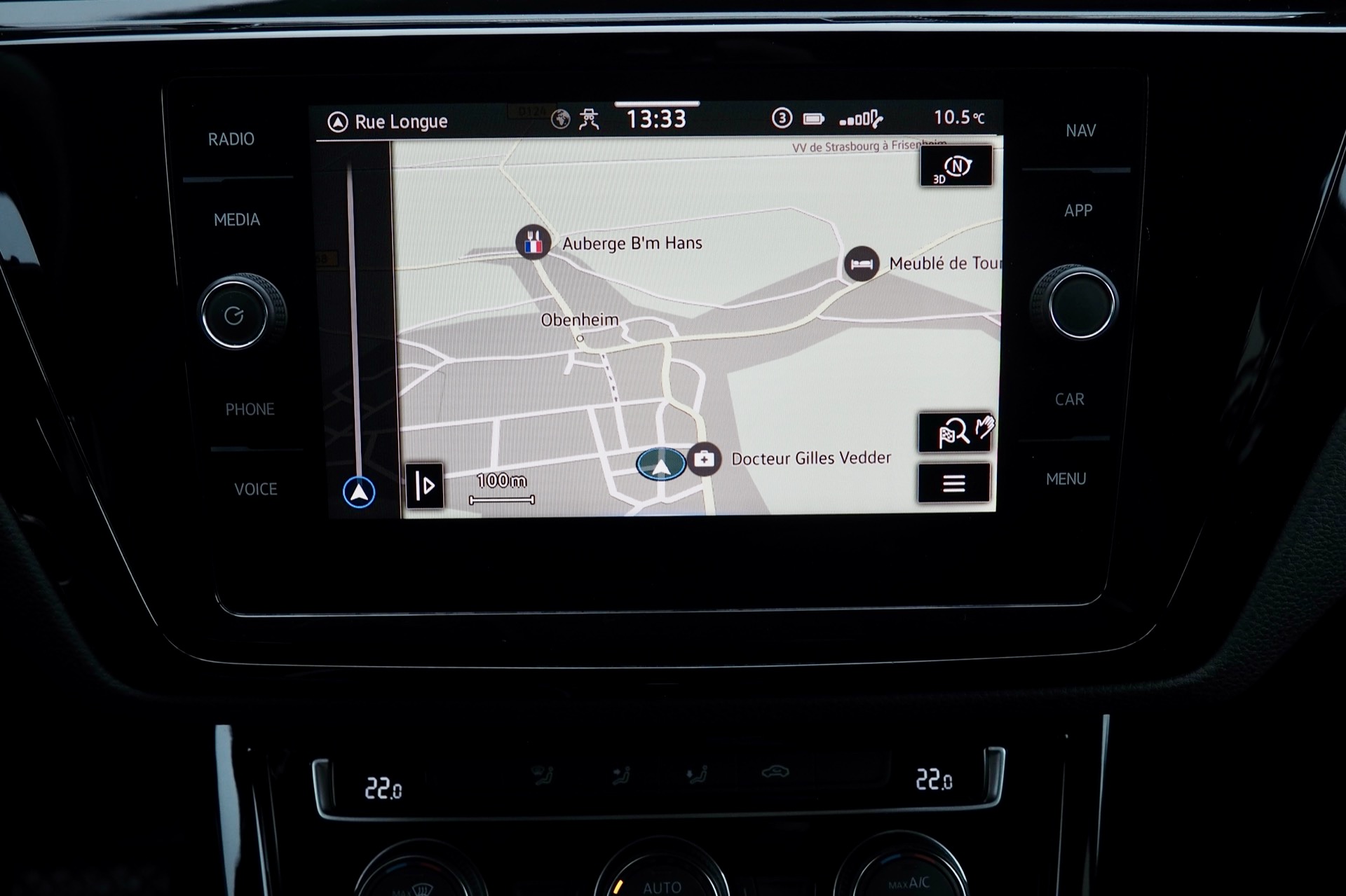 VOLKSWAGEN Touran 1,5 Tsi 150 Evo DSG Carat, 7 places  + Options  – Garantie 12 mois. complet