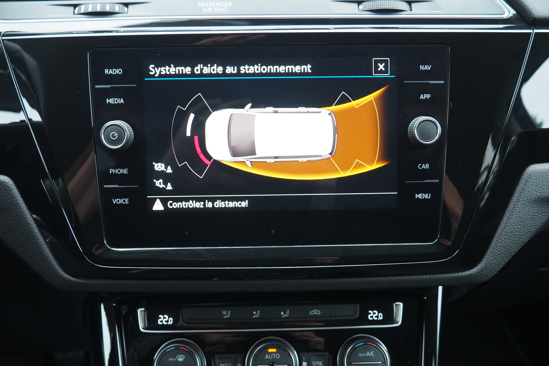VOLKSWAGEN Touran 1,5 Tsi 150 Evo DSG Carat, 7 places  + Options  – Garantie 12 mois. complet