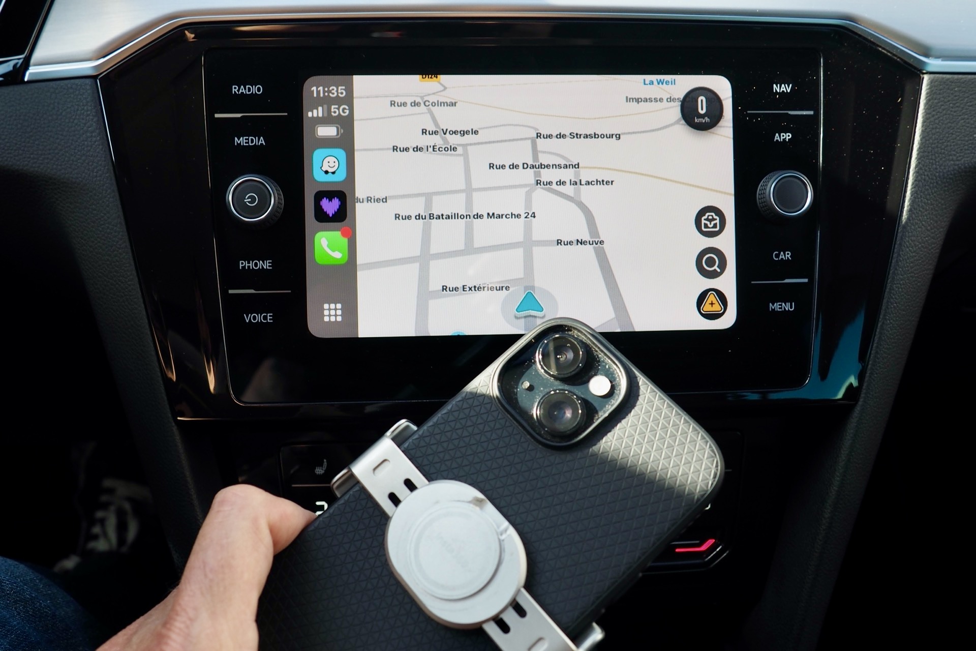 VOLKSWAGEN Passat SW 1,5 Tsi 150 Evo DSG Elégance  + Attelage élec. + Virtual Cockpit + Caméra 360° + Options, 1ère Main – Garantie 12 mois. complet