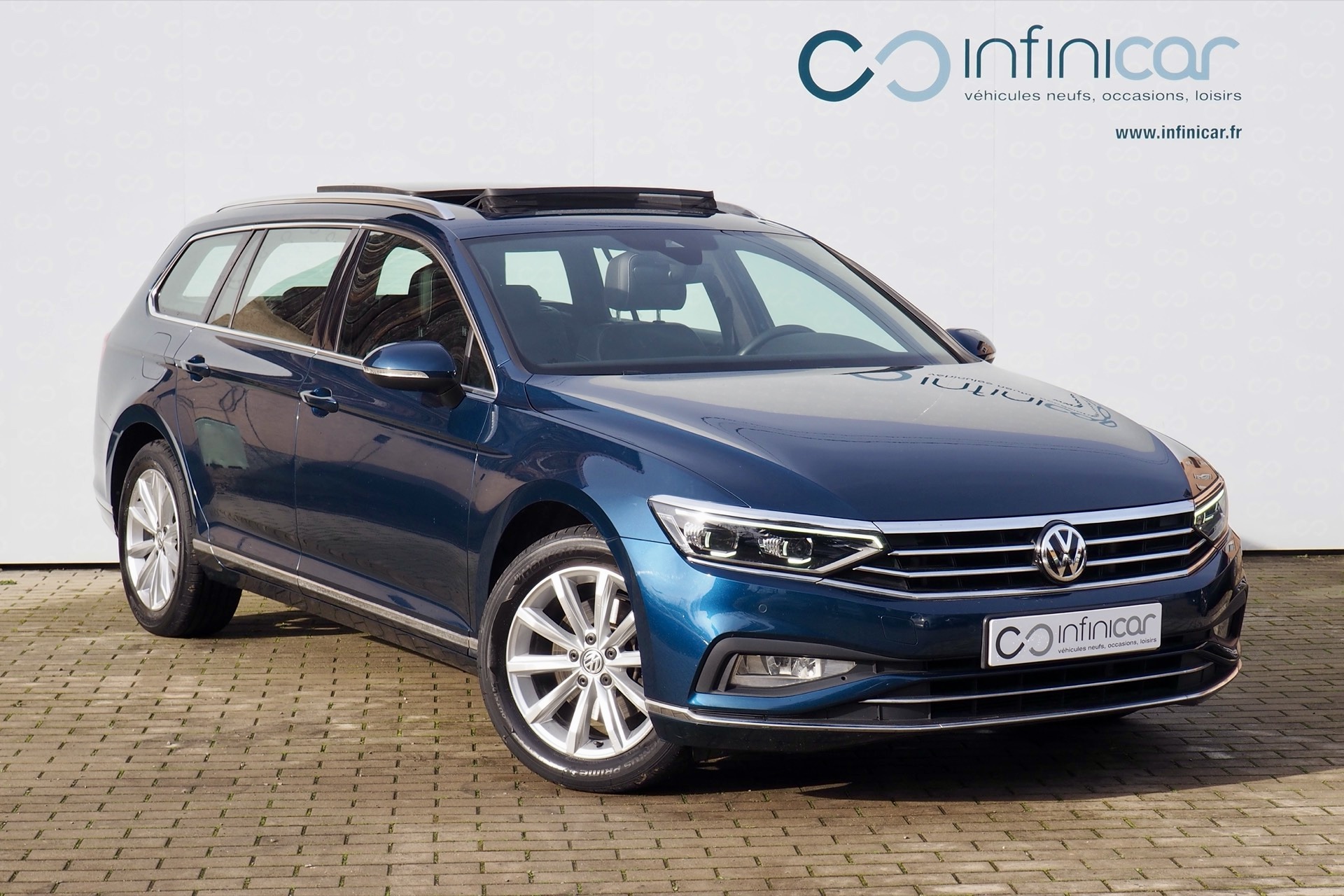 VOLKSWAGEN Passat SW 2,0 Tdi 150 DSG7 Elégance + Toit pano. + Digital Cockpit + Cuir + Options, 1ère Main  – Garantie 12 mois.