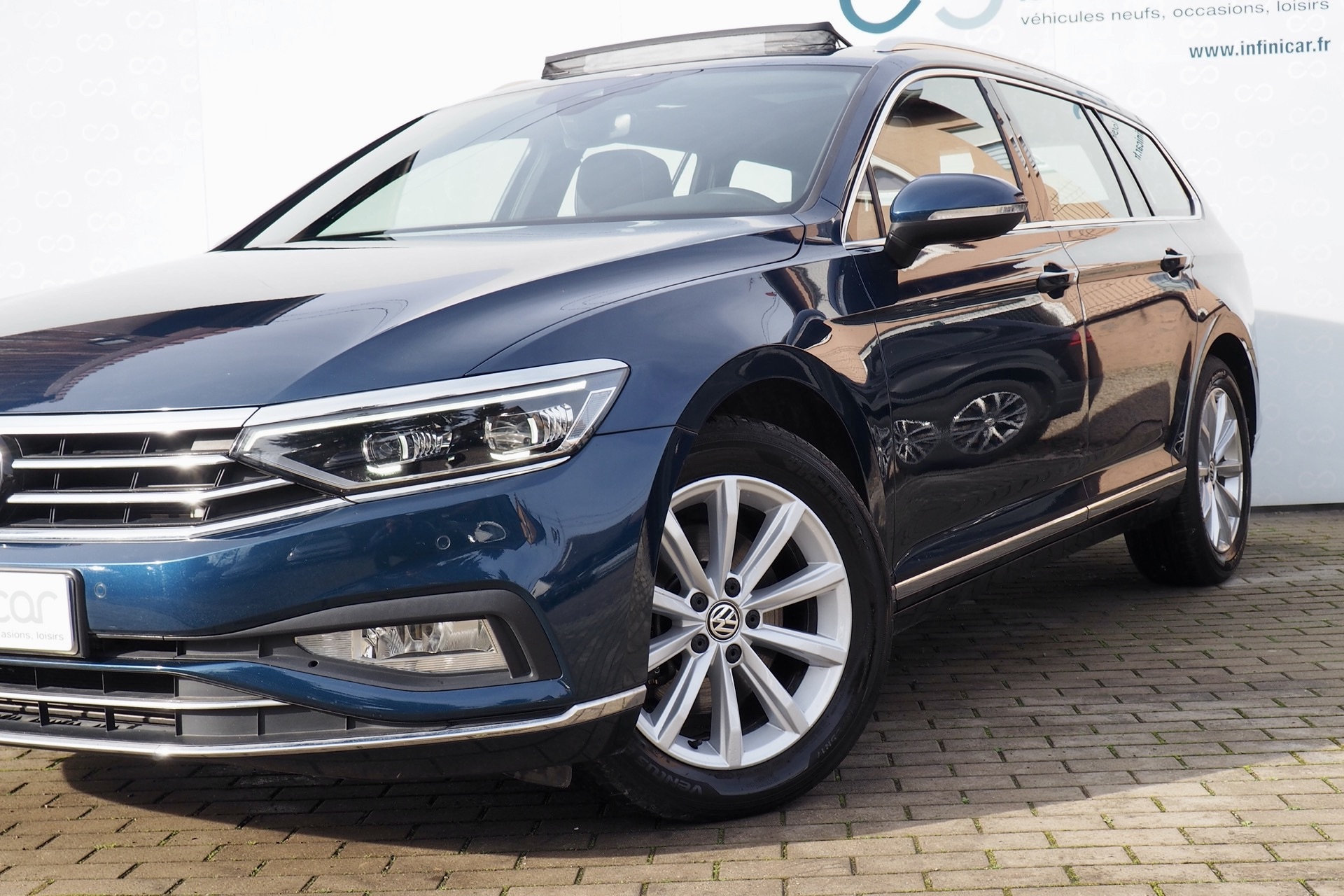 VOLKSWAGEN Passat SW 2,0 Tdi 150 DSG7 Elégance + Toit pano. + Digital Cockpit + Cuir + Options, 1ère Main  – Garantie 12 mois.
