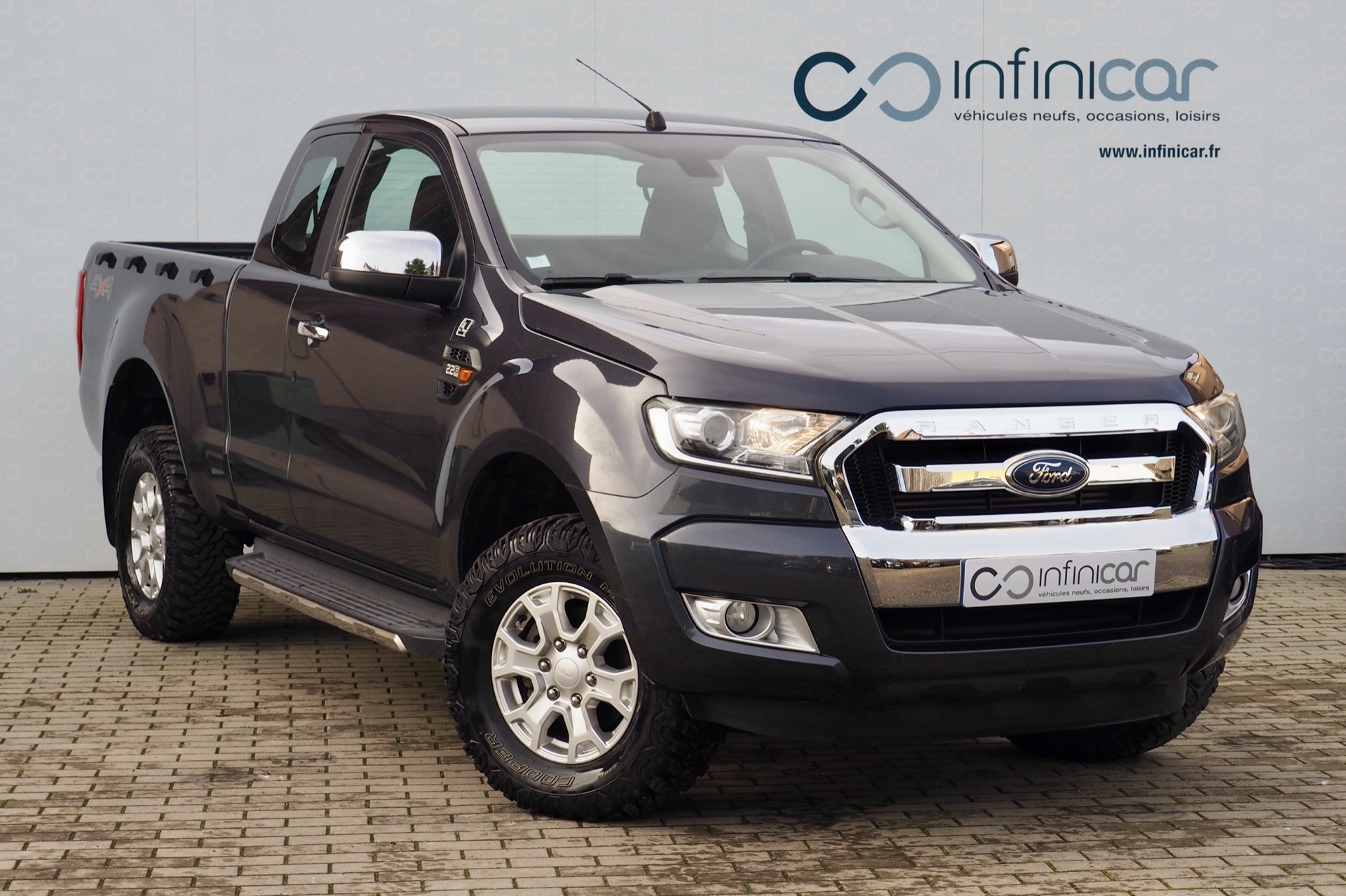 Ford Ranger Super Cabine 2,2 Tdci 160 XLT Sport + Attelage + Options – Garantie 12 mois.