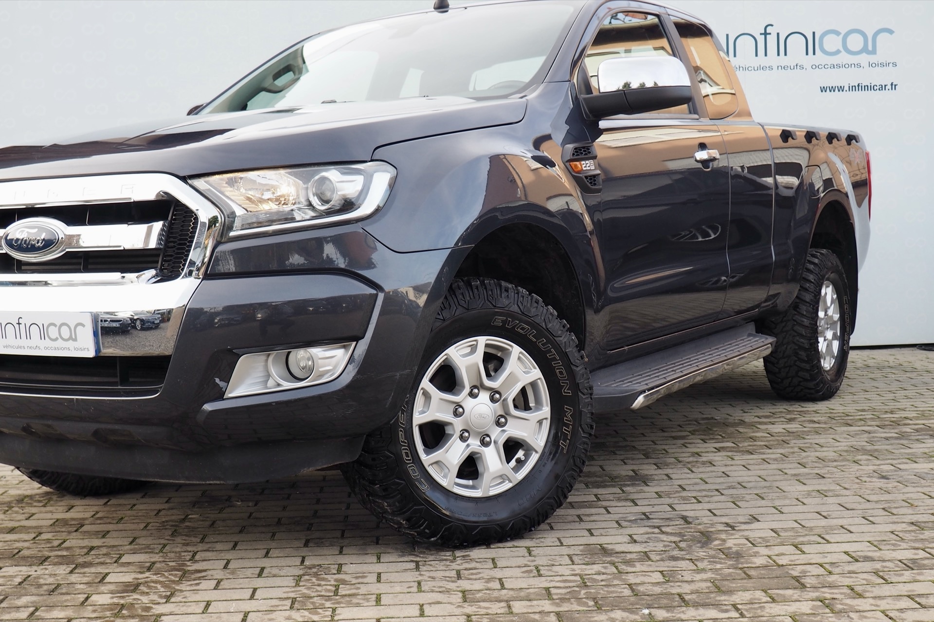 Ford Ranger Super Cabine 2,2 Tdci 160 XLT Sport + Attelage + Options – Garantie 12 mois.