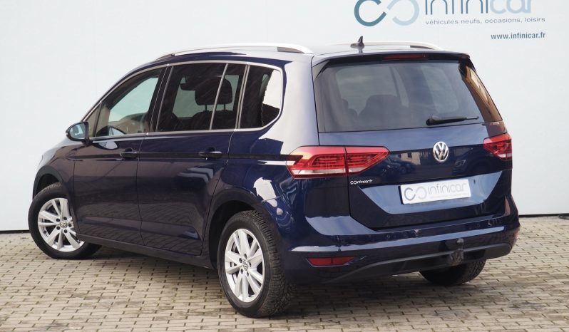 VOLKSWAGEN Touran 1,5 Tsi 150 Evo DSG7 Carat  + Toit pano. + Attelage élec. + Full Led + Options, 1ère Main – Garantie 12 mois.