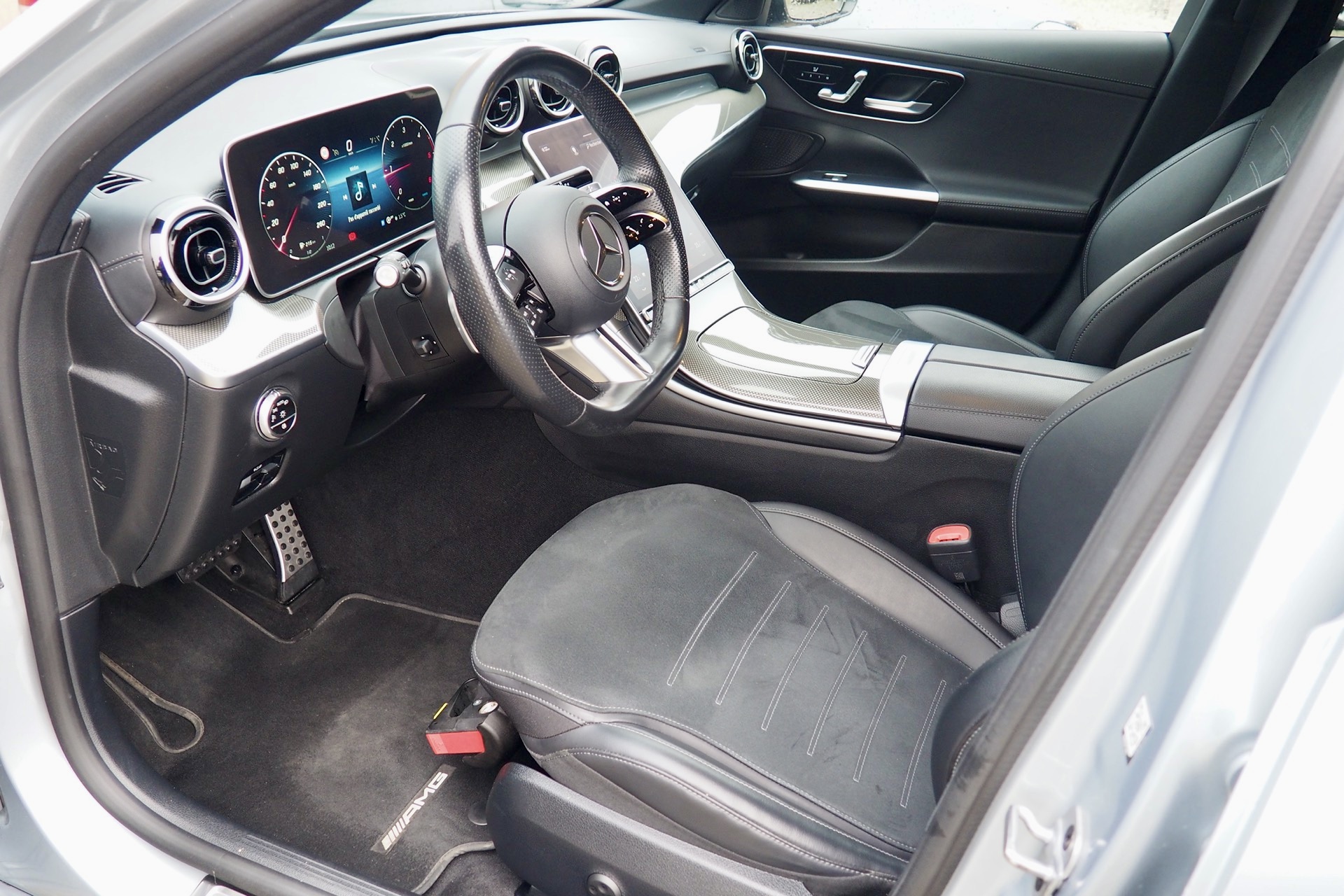 Mercedes-Benz Classe C 200 d Break 9G-Tronic AMG Line + Sièges élec. Mémo + Options, 1ère Main – Garantie 12 mois.