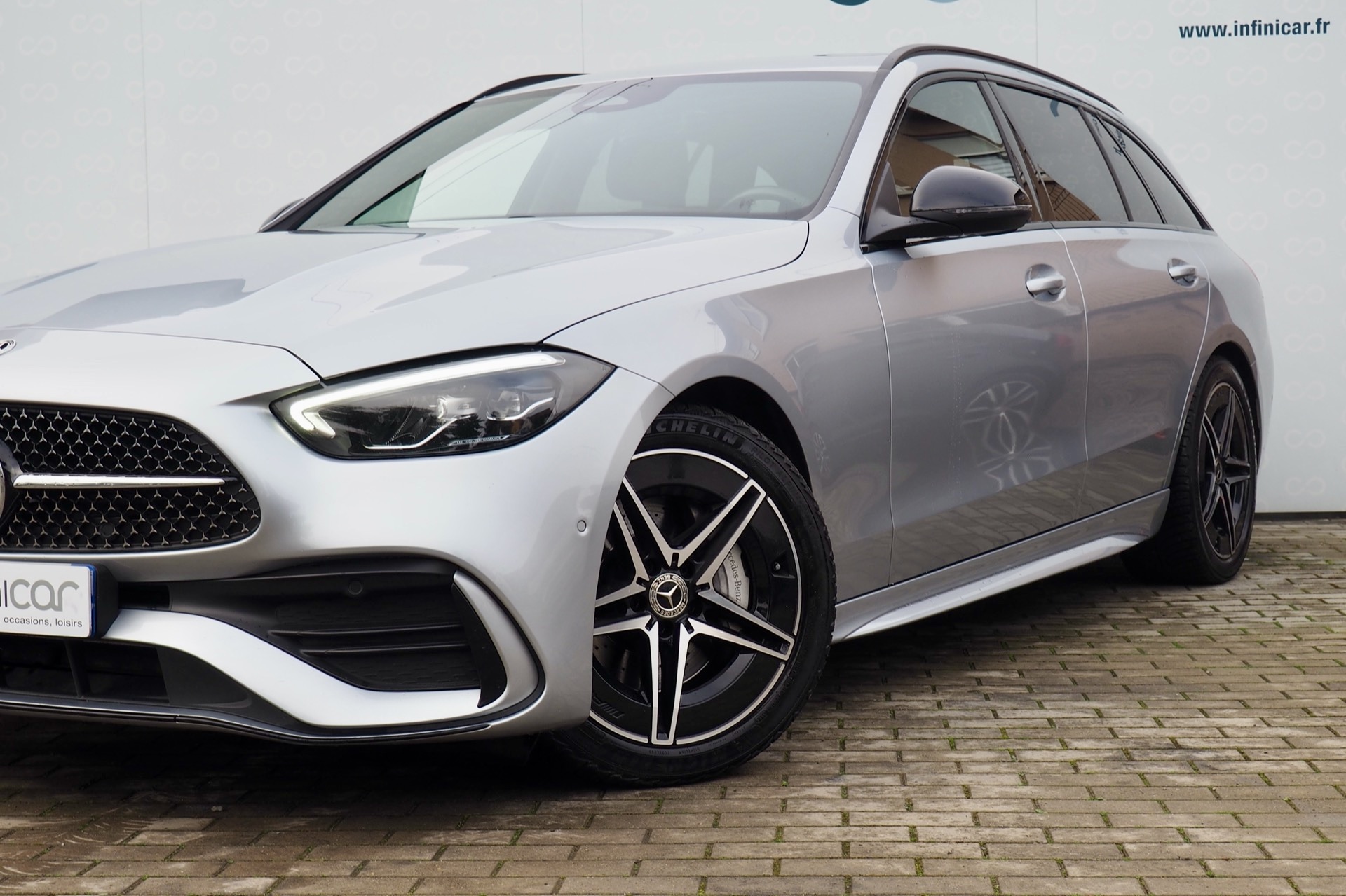 Mercedes-Benz Classe C 200 d Break 9G-Tronic AMG Line + Sièges élec. Mémo + Options, 1ère Main – Garantie 12 mois.