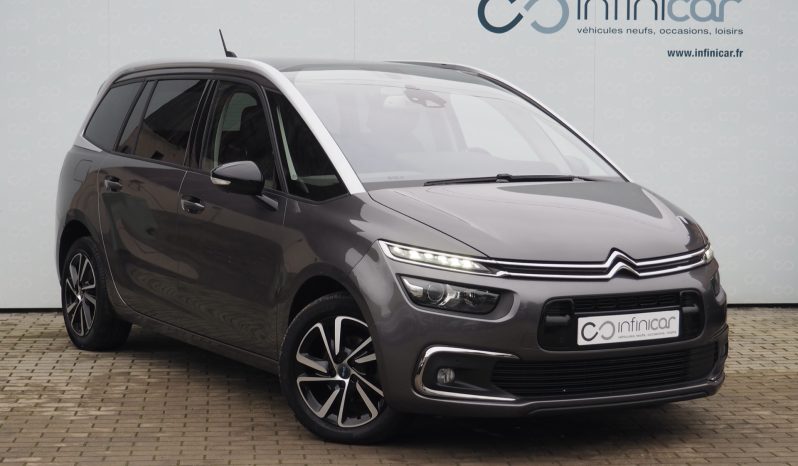 CITROEN Grand C4 Spacetourer Hdi 130 EAT8 Shine Pack, 7 places  + Options, 1ère Main  – Garantie 12 mois.