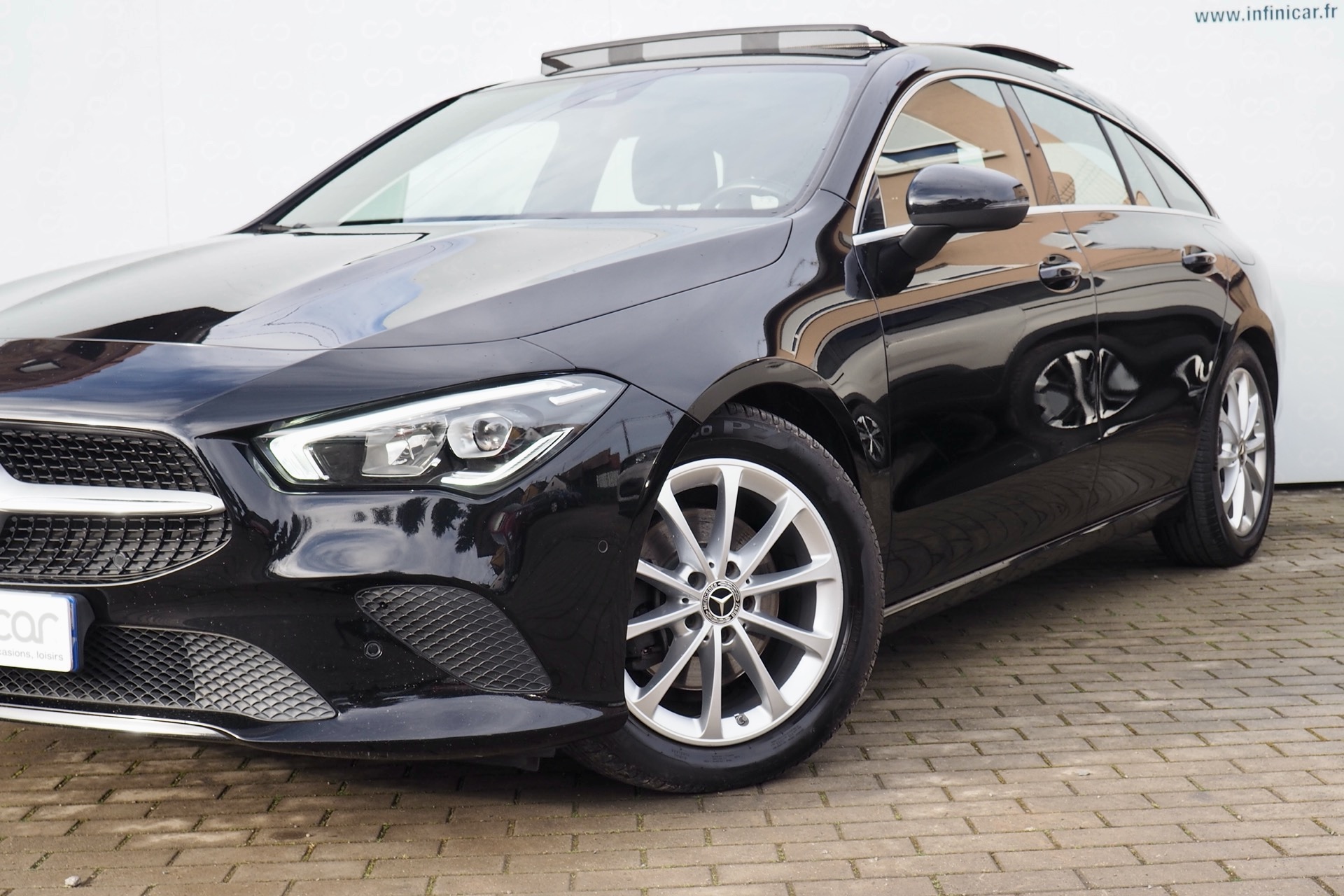 Mercedes-Benz CLA Shooting Brake 180c 7G-DCT Business Line  + Toit pano. + Caméra  + Full Led + Options, 1ère Main – Garantie 12 mois.