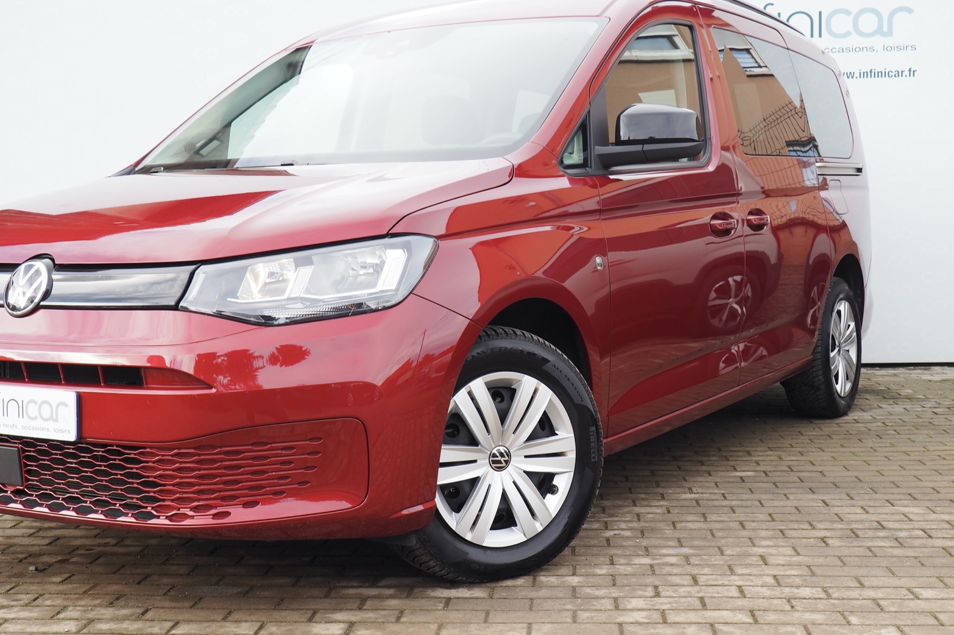 VOLKSWAGEN Caddy Maxi 1,5 Tsi 114 Life, 7 places  + GPS + Caméra + Options, 1ère Main – Garantie 12 mois.