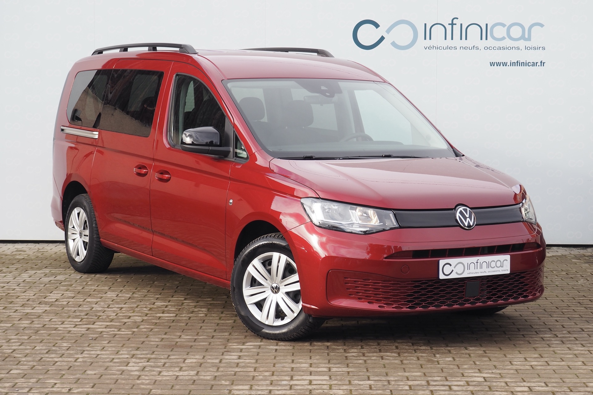 VOLKSWAGEN Caddy Maxi 1,5 Tsi 114 Life, 7 places  + GPS + Caméra + Options, 1ère Main – Garantie 12 mois.