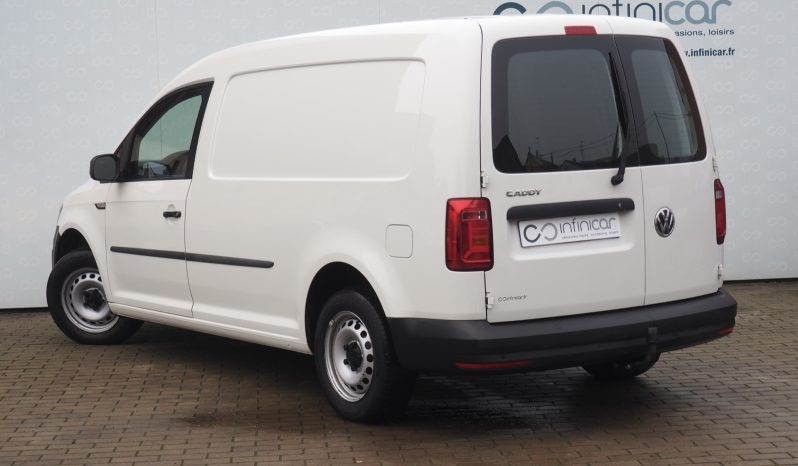 VOLKSWAGEN Caddy Van Maxi 2,0 Tdi 102 Business Line Plus GPS  + Attelage + Options – 1ère Main, Garantie 12 mois.