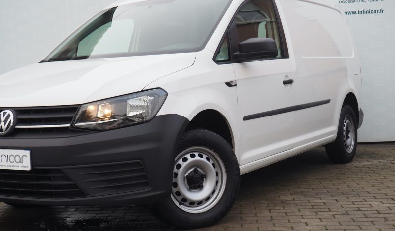 VOLKSWAGEN Caddy Van Maxi 2,0 Tdi 102 Business Line Plus GPS  + Attelage + Options – 1ère Main, Garantie 12 mois.