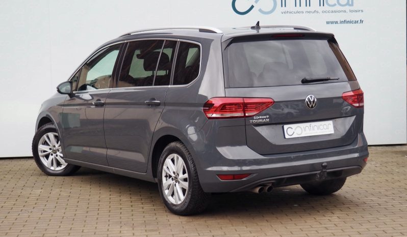 VOLKSWAGEN Touran 2,0 Tdi 150 DSG Carat, 7 places  + Toit pano. + Attelage  + Full Led + Options, 1ère Main – Garantie 12 mois.