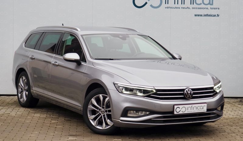 VOLKSWAGEN Passat SW 1,5 Tsi 150 Evo DSG Elégance  + Digital Cockpit + Cuir + Options, 1ère Main  – Garantie 12 mois.