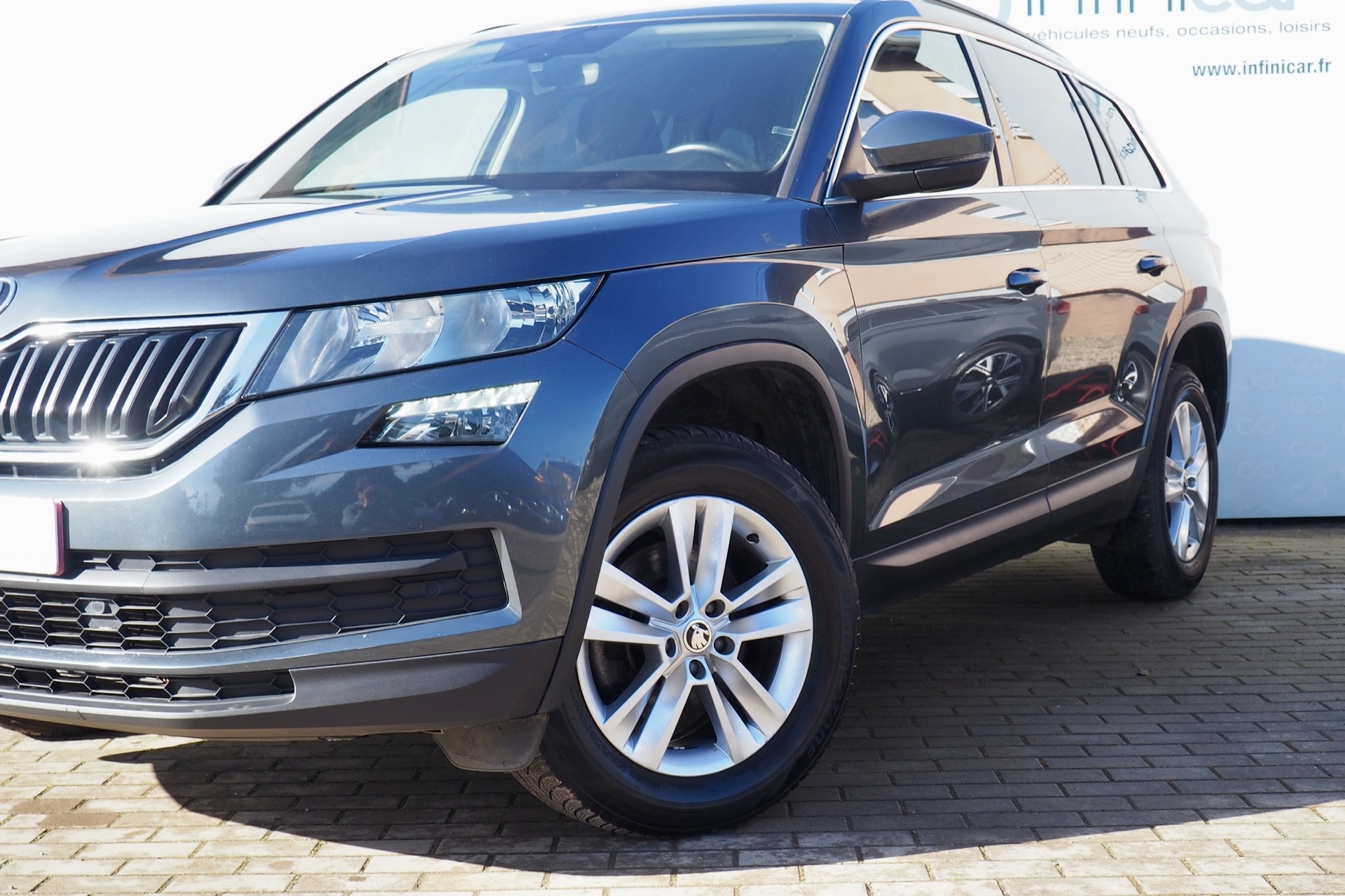 SKODA Kodiaq 1,5 Tsi 150 DSG Ambition  + Caméra + Carte main-libre + Options, 1ère Main – Garantie 12 mois