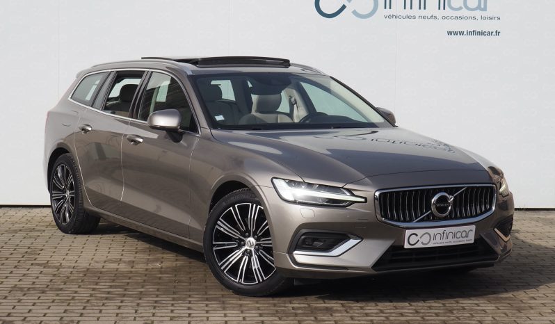 VOLVO V60 B3 163 Geartronic Inscription  + Toit panoramique + Attelage  + Intellisafe Pro + Options, 1ère Main – Garantie 12 mois.