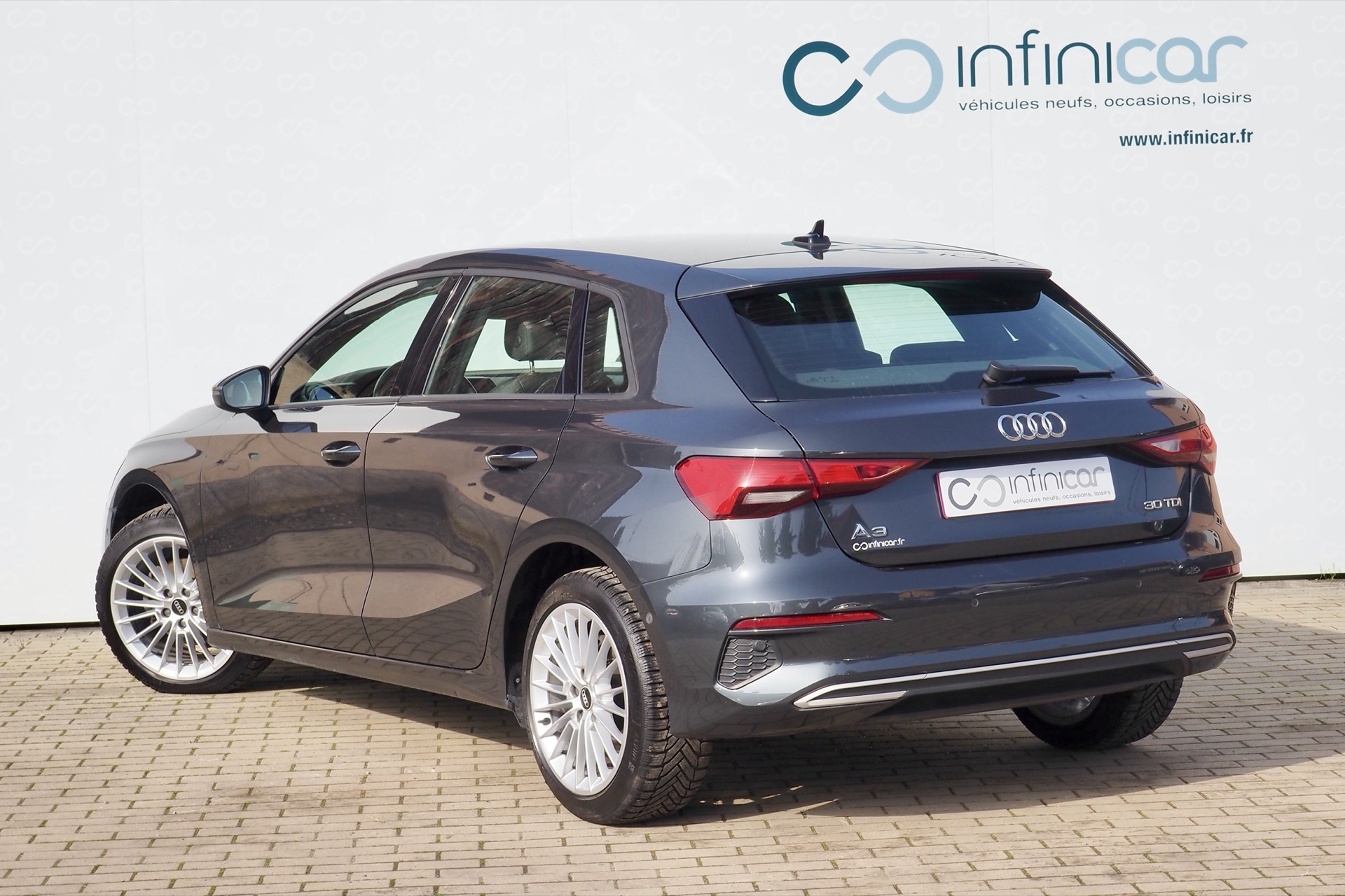 Audi A3 Sportback 30 Tdi 116 Design Luxe  + Options – 1ère Main, Garantie 12 mois.