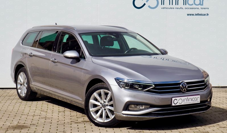 VOLKSWAGEN Passat SW 2,0 Tdi 150 DSG7 Elégance  + Digital Cockpit + Cuir + Options, 1ère Main  – Garantie 12 mois.
