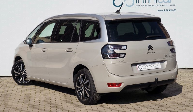 CITROEN Grand C4 Spacetourer Hdi 130 Shine Pack – 7 places  + Cuir + Attelage + Xenon, 1ère Main – Garantie 12 mois