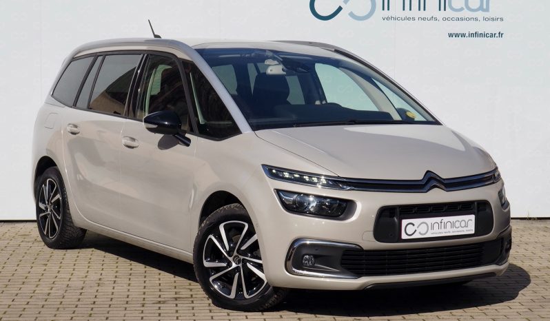 CITROEN Grand C4 Spacetourer Hdi 130 Shine Pack – 7 places  + Cuir + Attelage + Xenon, 1ère Main – Garantie 12 mois