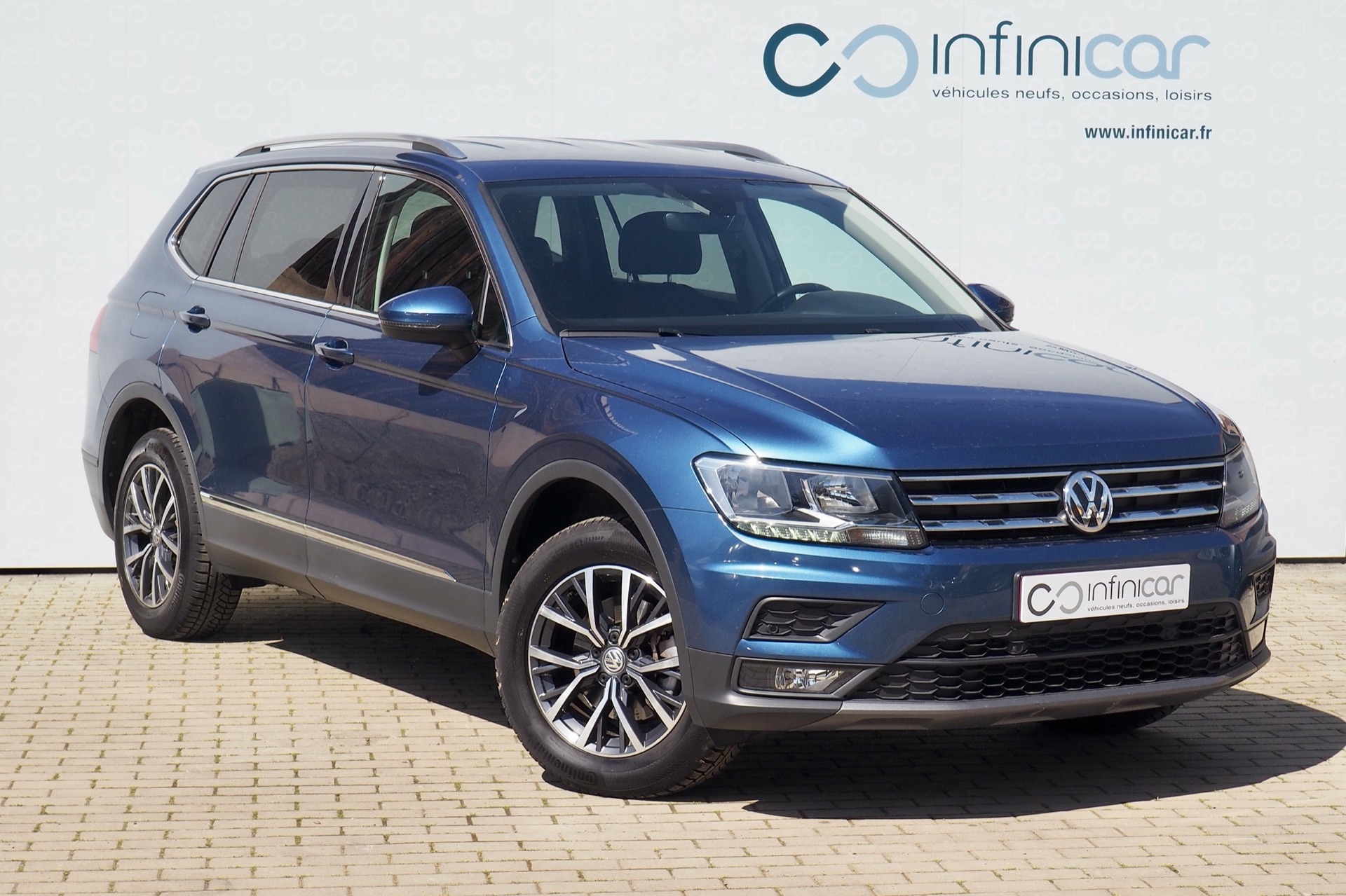 VOLKSWAGEN Tiguan Allspace 2,0 Tdi 150 DSG7 Confortline Business – 7 places + Options, 1ère Main – Garantie 12 mois.