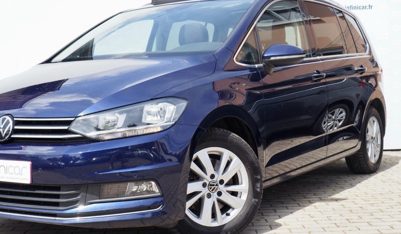 VOLKSWAGEN Touran 1,5 Tsi 150 Evo Carat, 7 places  + Toit panoramique + Caméra  + Attelage + Options, 1ère Main – Garantie 12 mois.