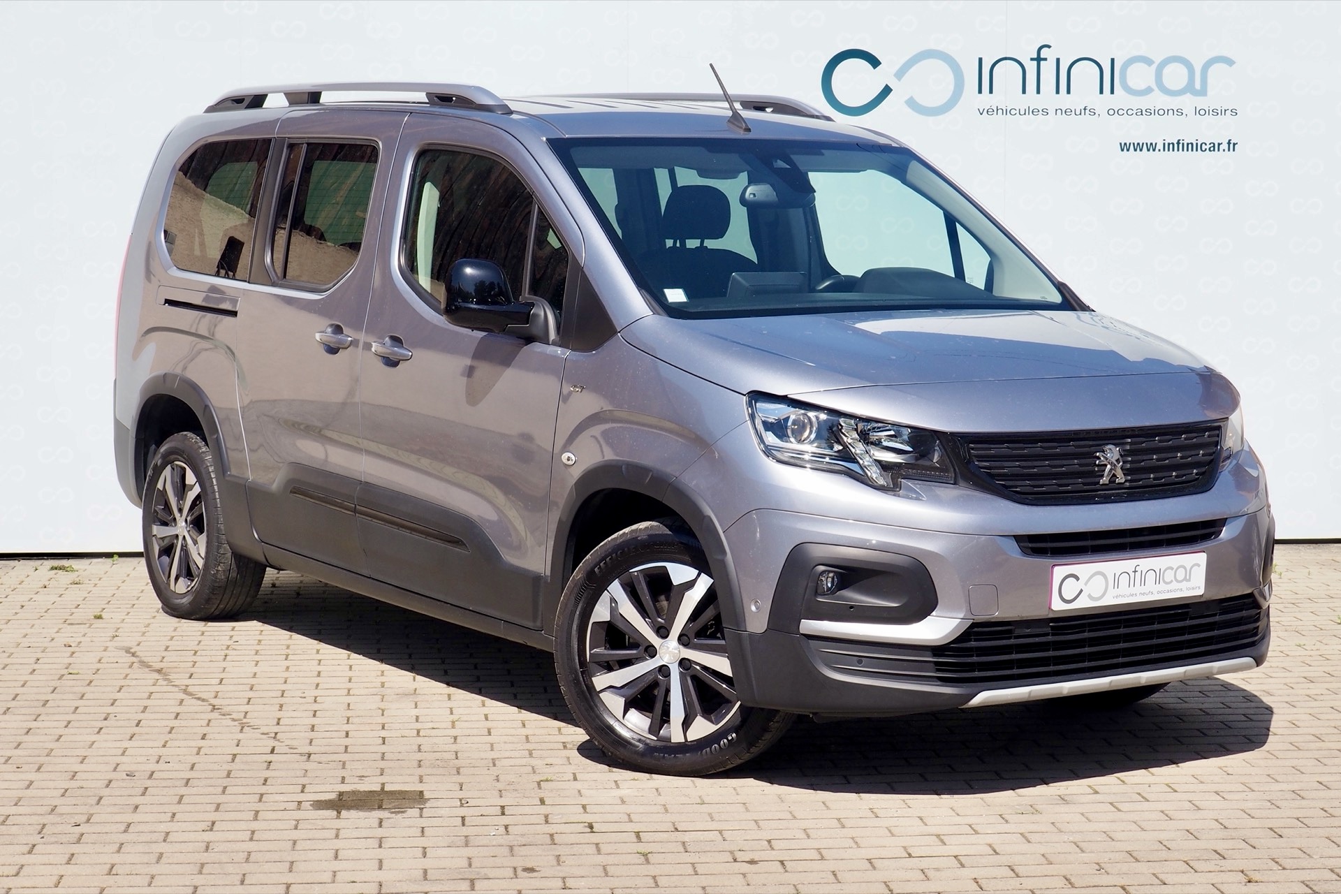 Peugeot Rifter Long XL Hdi 130 GT – 7 places + Options, 1ère Main – Garantie 12 mois