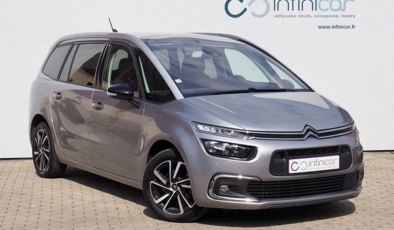 CITROEN Grand C4 Spacetourer Hdi 130 EAT8 Shine, 7 places  + Attelage + Options, 1ère Main – Garantie 12 mois