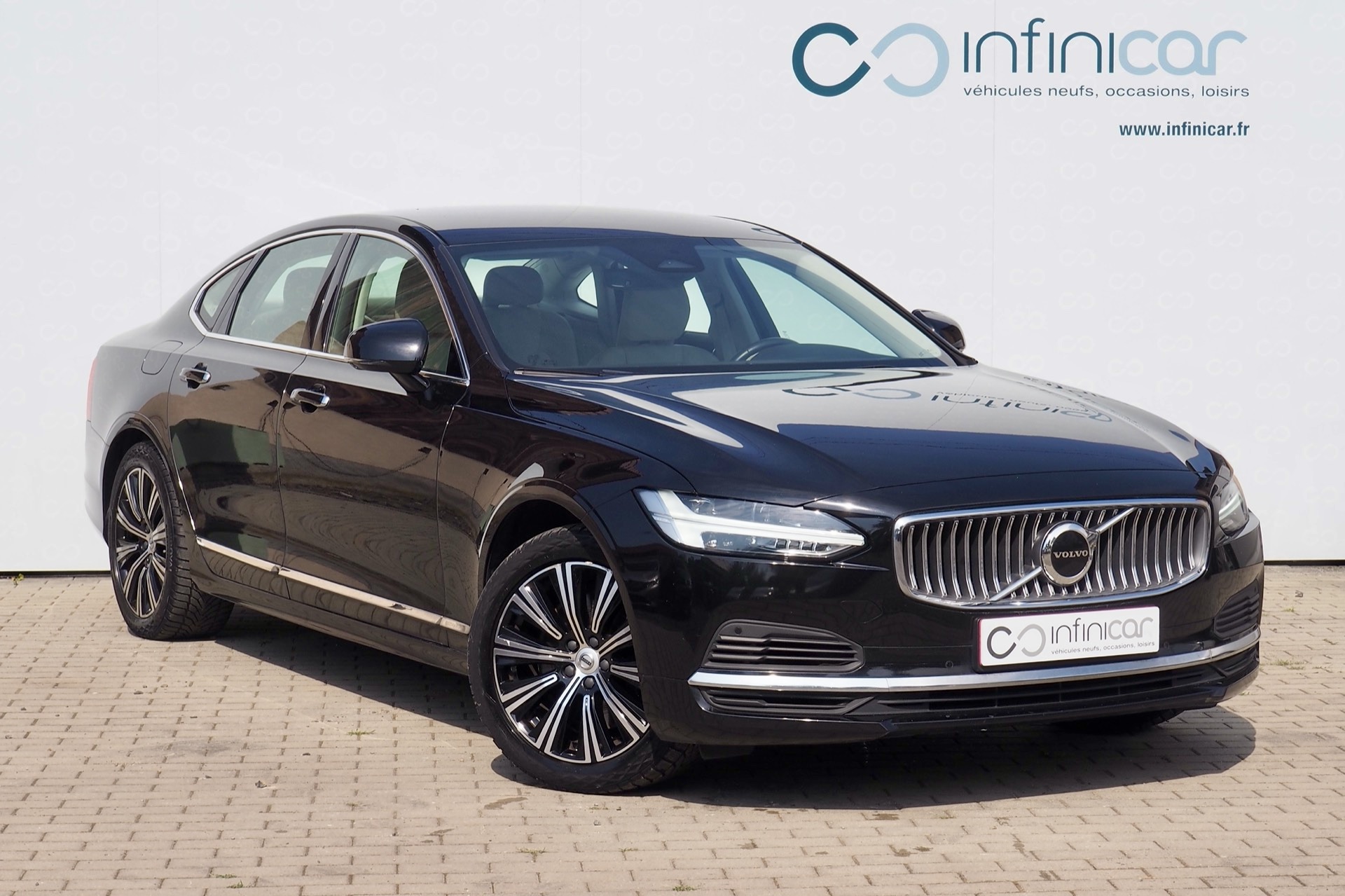 VOLVO S90 T8 455 AWD Inscription  + Attelage + Caméra + Full Led + Options, 1ère Main – Garantie 12 mois