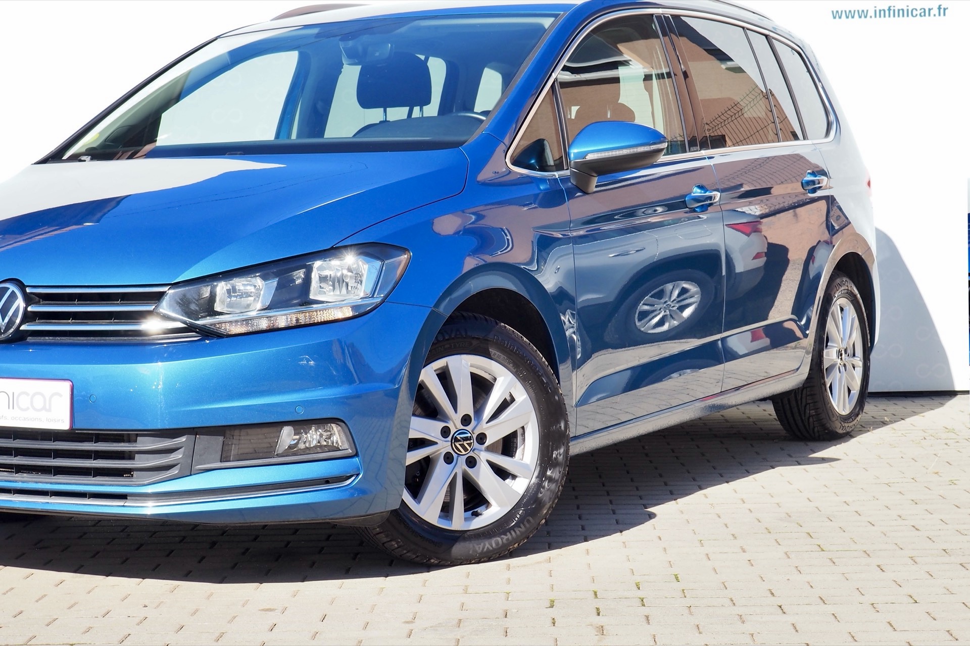 VOLKSWAGEN Touran 2,0 Tdi 122 Carat, 7 places  + Attelage + Caméra + Options, 1ère Main – Garantie 12 mois