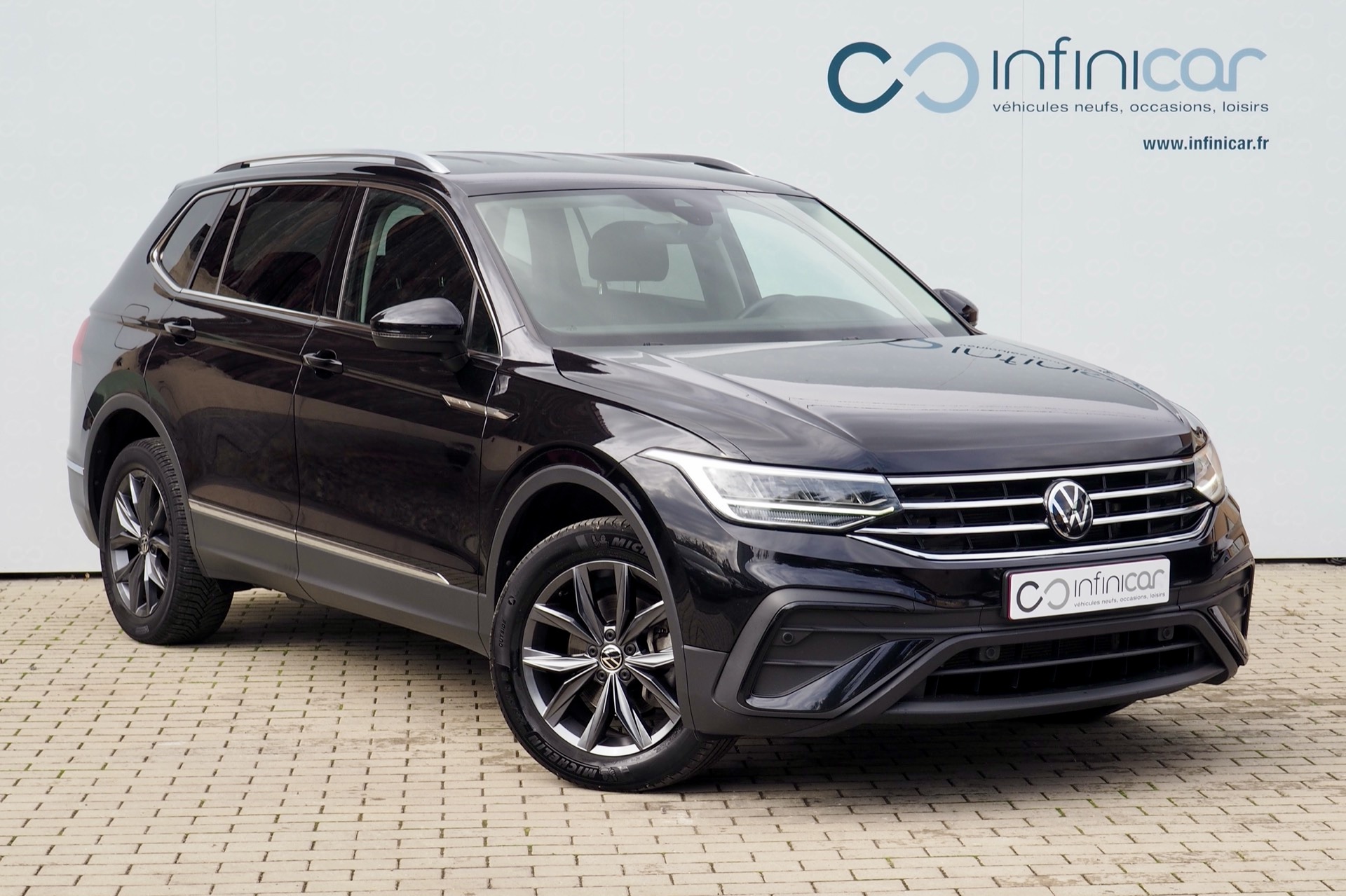 VOLKSWAGEN Tiguan Allspace 2,0 Tdi 150 Life Plus + Attelage + Options, 1ère Main – Garantie 12 mois