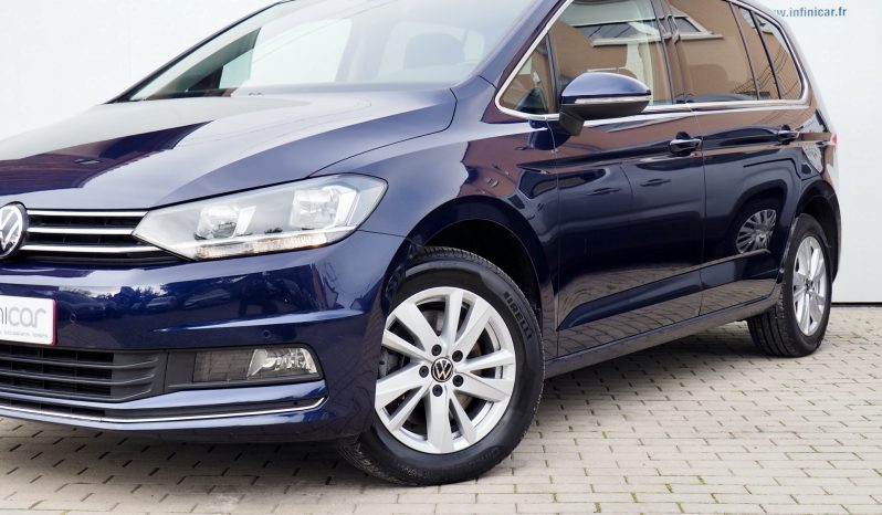 VOLKSWAGEN Touran 1,5 TSI 150 DSG Carat  + Attelage + Options, 1ère Main – Garantie 12 mois.